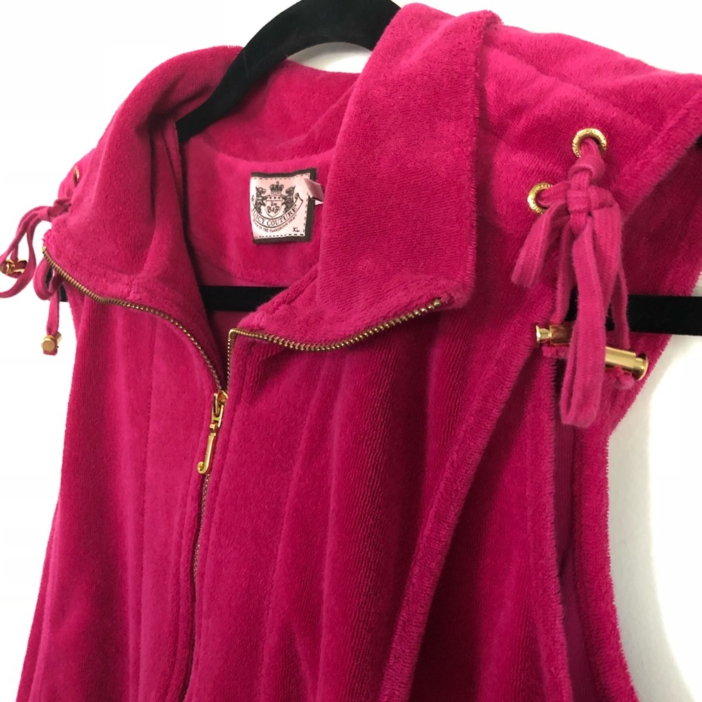 COPY - Juicy Couture Terry Cloth Pink Swim Cover Size XL